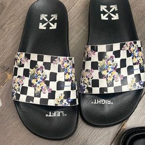 Off white slides